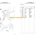 Hitachi Sumitomo SCX500-C SCX550-C Crawler Crane Parts Catalog