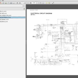 Hitachi Amphibious Excavator Service Manual and Parts Catalog PDF SET