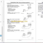 Hitachi ZX110-3 ZX120-3 ZX135US-3 Technical and Workshop Manual
