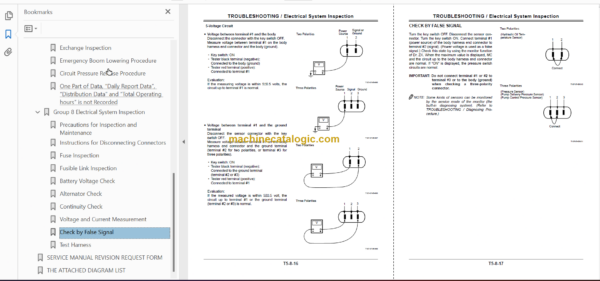 Hitachi ZX110-3 ZX120-3 ZX135US-3 Technical and Workshop Manual