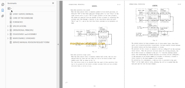 Hitachi UH061 Service Manual