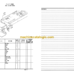 Hitachi Sumitomo SCX1200-2 Crawler Crane Parts Catalog