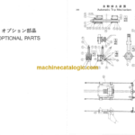 Hitachi KH125-3 Hydraulic Earth Drill Parts Catalog Serial No.0845-