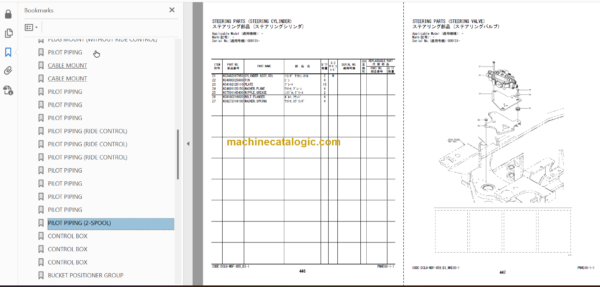 Hitachi ZW370-5B Wheel Loader (PNHE60-1-1) Parts Catalog