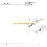 Hitachi CC135-3A 135C-3A CC150-3A 150C-3A ZC35C 35T 50C 50T ZC35C-3 35T-3 50C-3 50-T3 Vibratory Roller Engine Parts Catalog