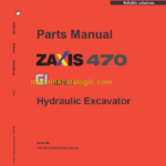 Hitachi ZAXIS470 GI-SERIES Hydraulic Excavator Parts Catalog