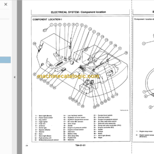 Hitachi EX150LC-5 EX160LC-5 Technical and Workshop Manual