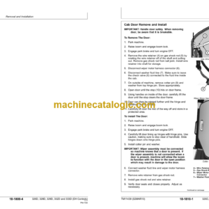 John Deere 326D 328D 329D 332D and 333D Skid Steer Loader Repair (EH Controls) Technical Manual