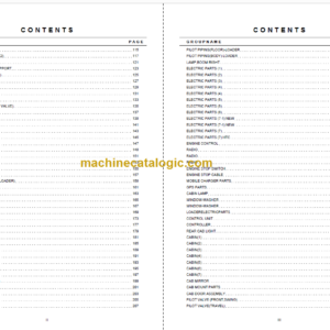 Hitachi ZAXIS470 GI-SERIES Hydraulic Excavator Parts Catalog