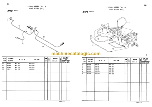 Hitachi Sumitomo SCX800-2 Crawler Crane Parts Catalog