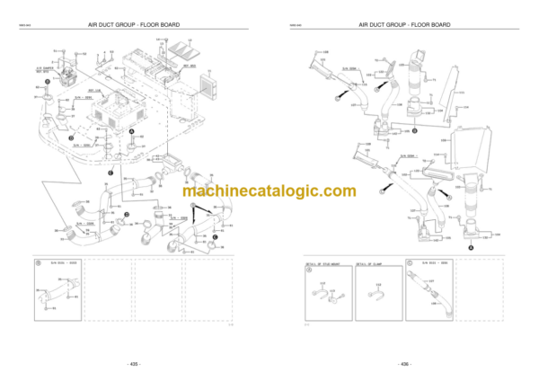 Hitachi ZW370-G Wheel Loader Parts Catalog