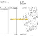Hitachi ZW550-6 Wheel Loader Engine Parts Catalog (6WG1-XAWB02-5)