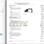 Hitachi ZX110MF-5G ZX130MF-5G ZX138MF-5G Technical and Workshop Manual