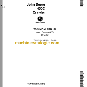 John Deere 450C Crawler Technical Manual