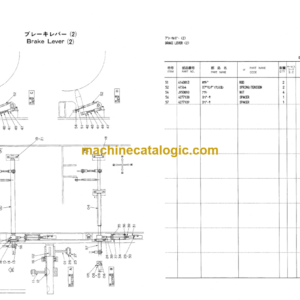 Hitachi KH250HD Hydraulic Crawler Crane Parts Catalog