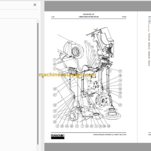 SANDVIK LH517 491 Parts Manual Serial No. L817D589