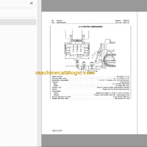 John Deere 450C Crawler Technical Manual