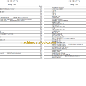 TATA Hitachi 450Z Parts Catalog