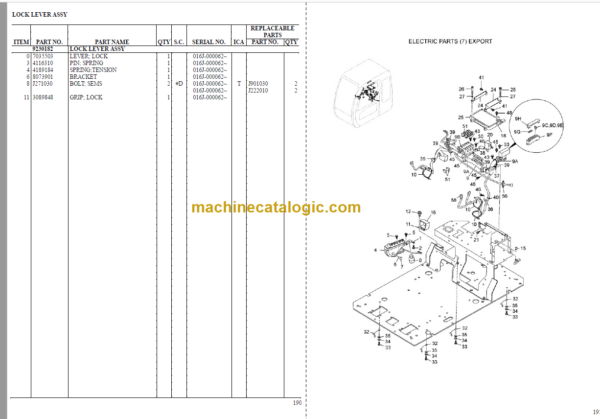 TATA Hitachi 450Z Parts Catalog