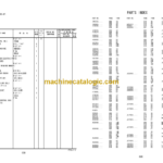 Hitachi ZV250PR-D 350PR-DE Reversible Vibratory Plate Parts Catalog