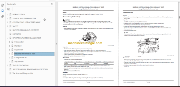 Hitachi ZX220W-7 Technical and Workshop Manual