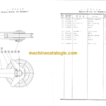 Hitachi KH150-2-40R LEADER ROTATING TYPE PILE DRIVER Parts Catalog