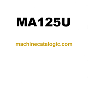 Hitachi MA125U Amphibious Excavator Service manual