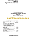 John Deere 640H and 648H Skidder Operation and Test Technical Manual
