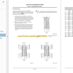 Hitachi ZX190LC-6 ZX190LCN-6 Technical and Workshop Manual