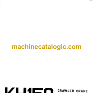 Hitachi KH150 Instruction Manual