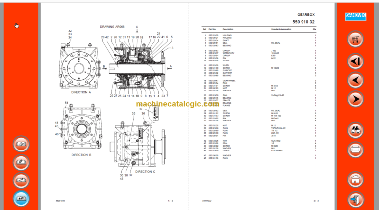 SANDVIK DD420-60C Parts Manual Serial No. 107D113709-1