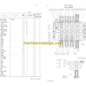 Hitachi KH150-3 Equipment Components Parts Catalog