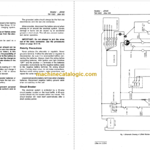 John Deere 540 AND 540A Skidders Technical Manual