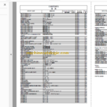 Hitachi MA200-G Amphibious Soft Terrain Backhoe Parts Catalog