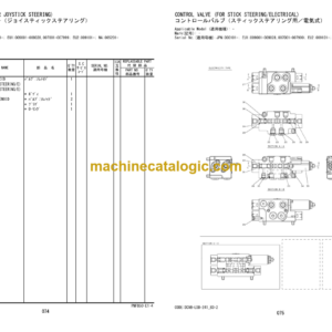 Hitachi ZW310-6 Wheel Loader Equipment Components Parts Catalog