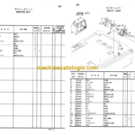 Hitachi Sumitomo SCX800HD-2 Crawler Crane Parts Catalog
