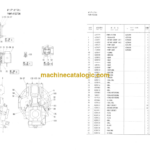 Hitachi KH150-3 Equipment Components Parts Catalog