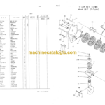 Hitachi KH180-3 TOWER CRANE FRONTCRANE FRONT Part List