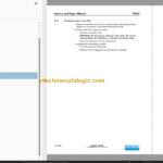 Sandvik TH663 Service and Repair Manual Serial No. T763D102
