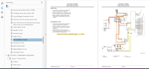 Hitachi ZX130-5B ZX130LCN-5B Technical and Workshop Manual