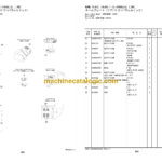 Hitachi ZW180-7 180PL-7 Wheel Loader Parts Catalog