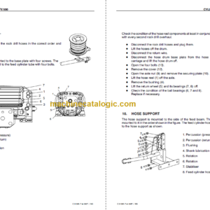 SANDVIK DD420-60C Workshop Manual Serial No. 107D113709-1