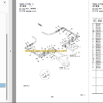 Hitachi MA200-G Amphibious Soft Terrain Backhoe Parts Catalog