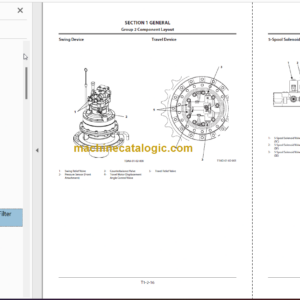 Hitachi ZX225USLC-5B ZX225USRLC-5B Technical and Workshop Manual