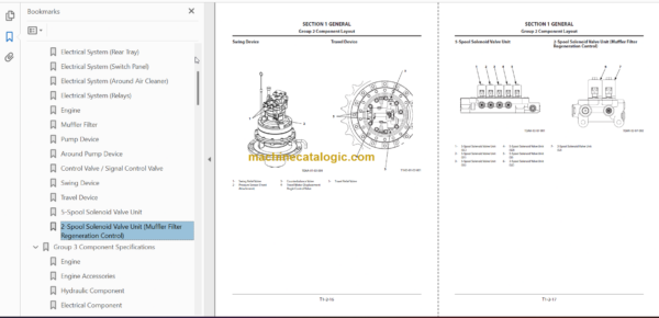 Hitachi ZX225USLC-5B ZX225USRLC-5B Technical and Workshop Manual