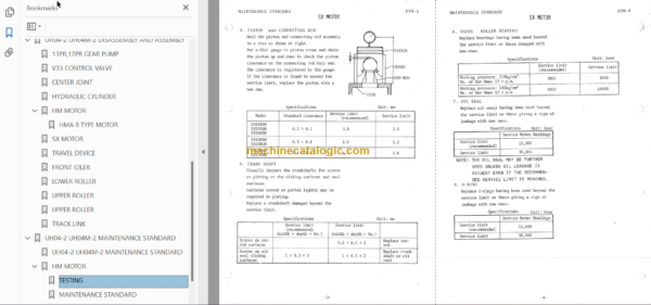 Hitachi UH04-2 Service manual