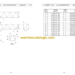 Hitachi Sumitomo SCX1200-3 Bracing List