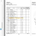 Hitachi ZW310-6 Wheel Loader Engine Parts Catalog