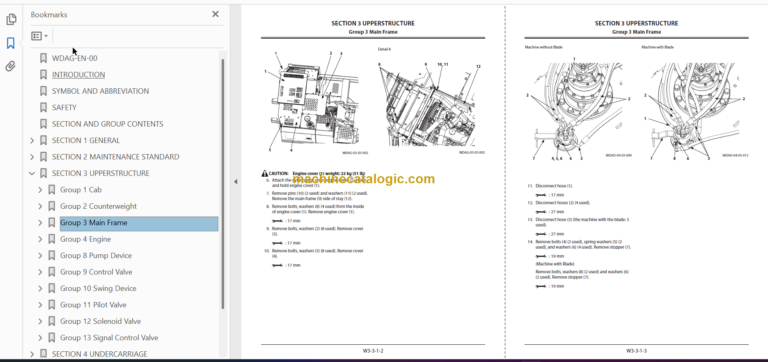 Hitachi ZX130-5G ZX130K-5G Technical and Workshop Manual