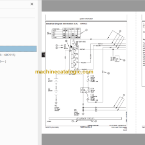 John Deere 644J and 724J Loader Operation and Test Technical Manual